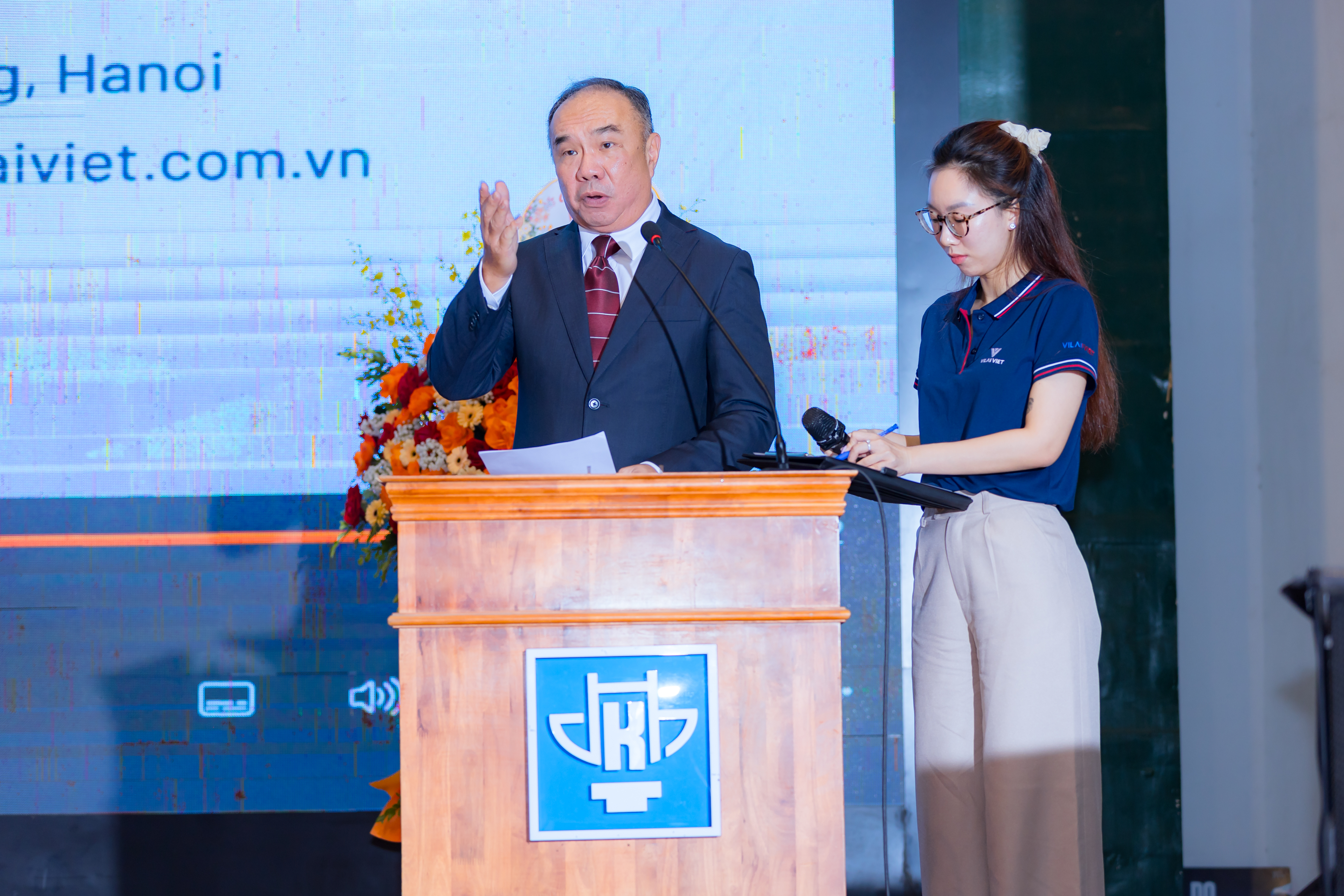 Mr. Kenneth Lim - CFO of Vilai Viet gave an inspiring speech at the beginning of the event.
